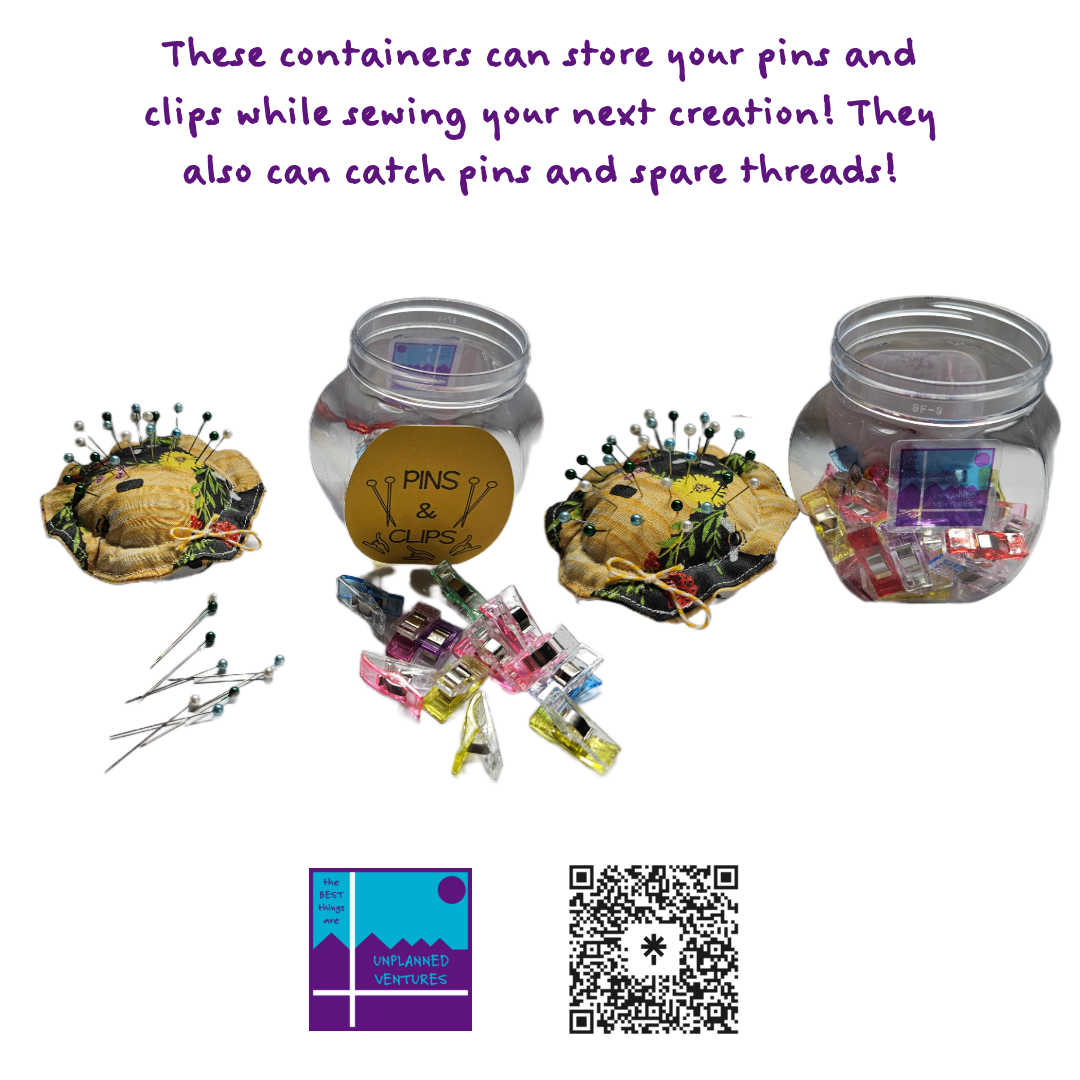 Pins and Clips Container