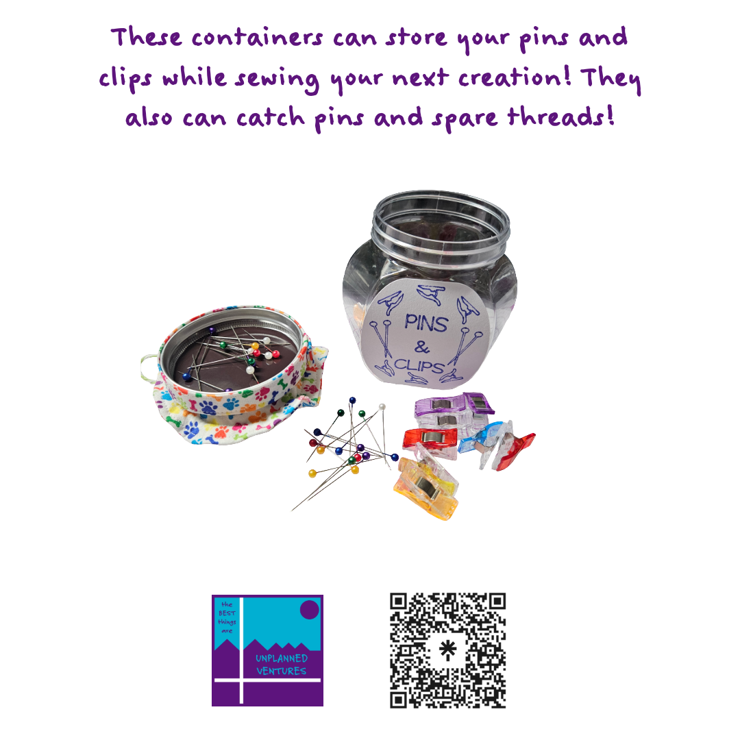 Pins and Clips Container