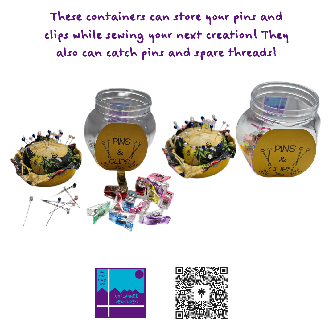 Pins and Clips Container