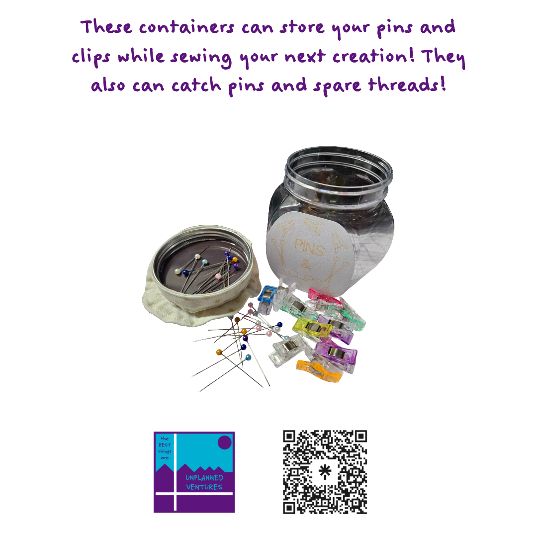 Pins and Clips Container
