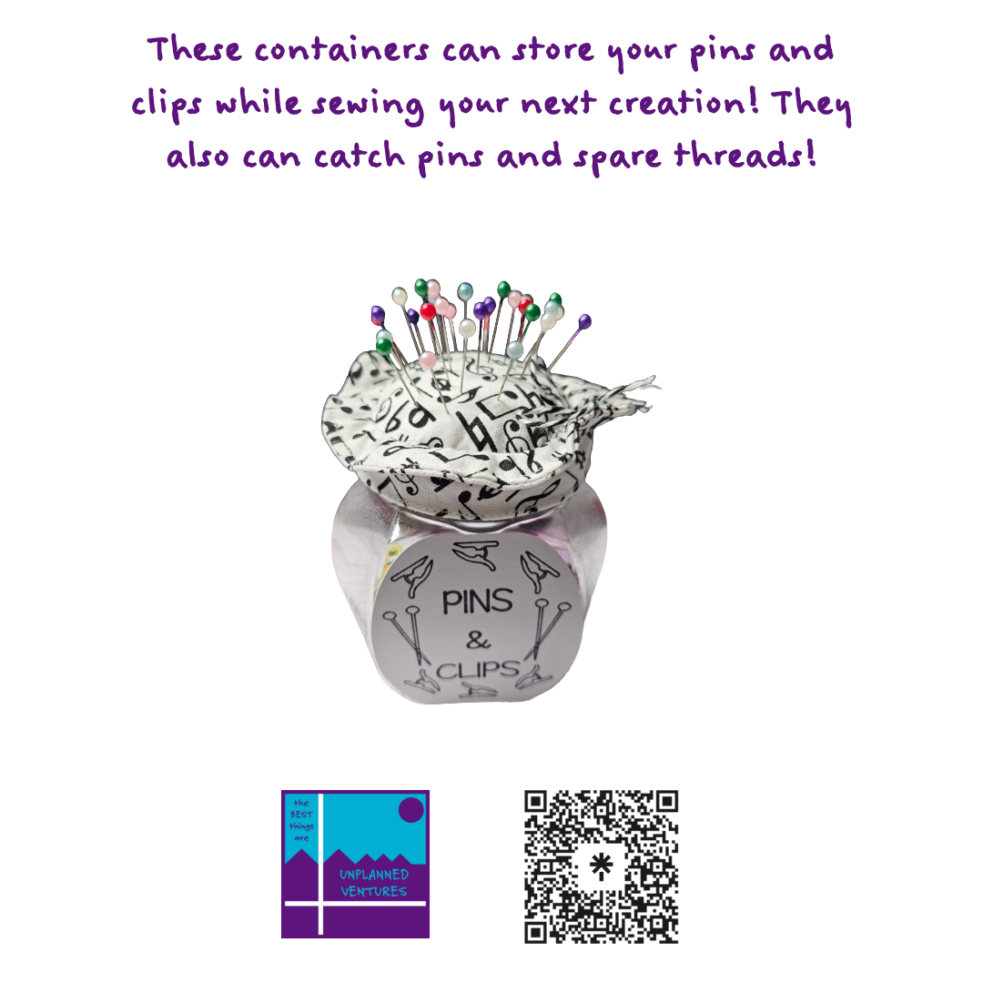 Pins and Clips Container