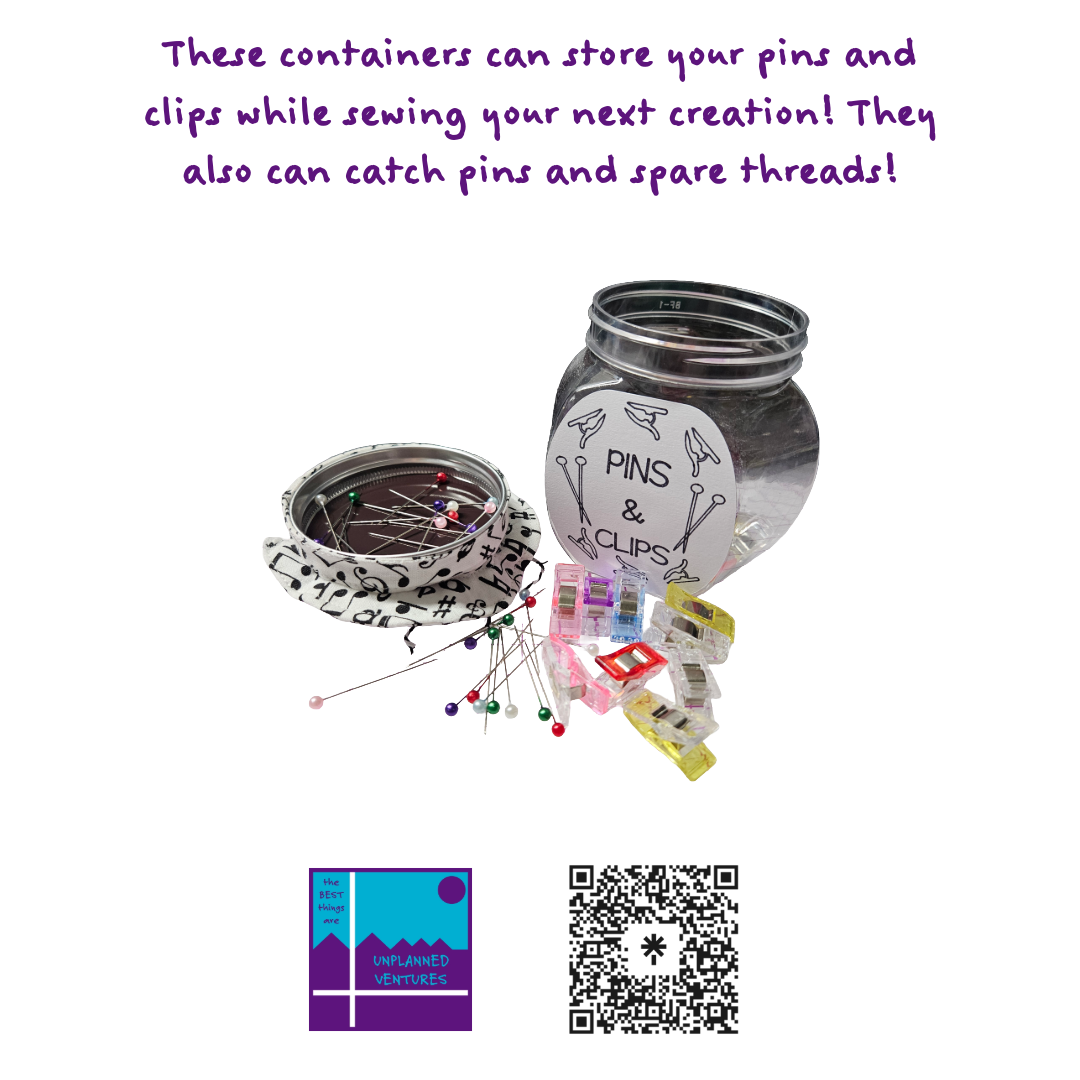 Pins and Clips Container