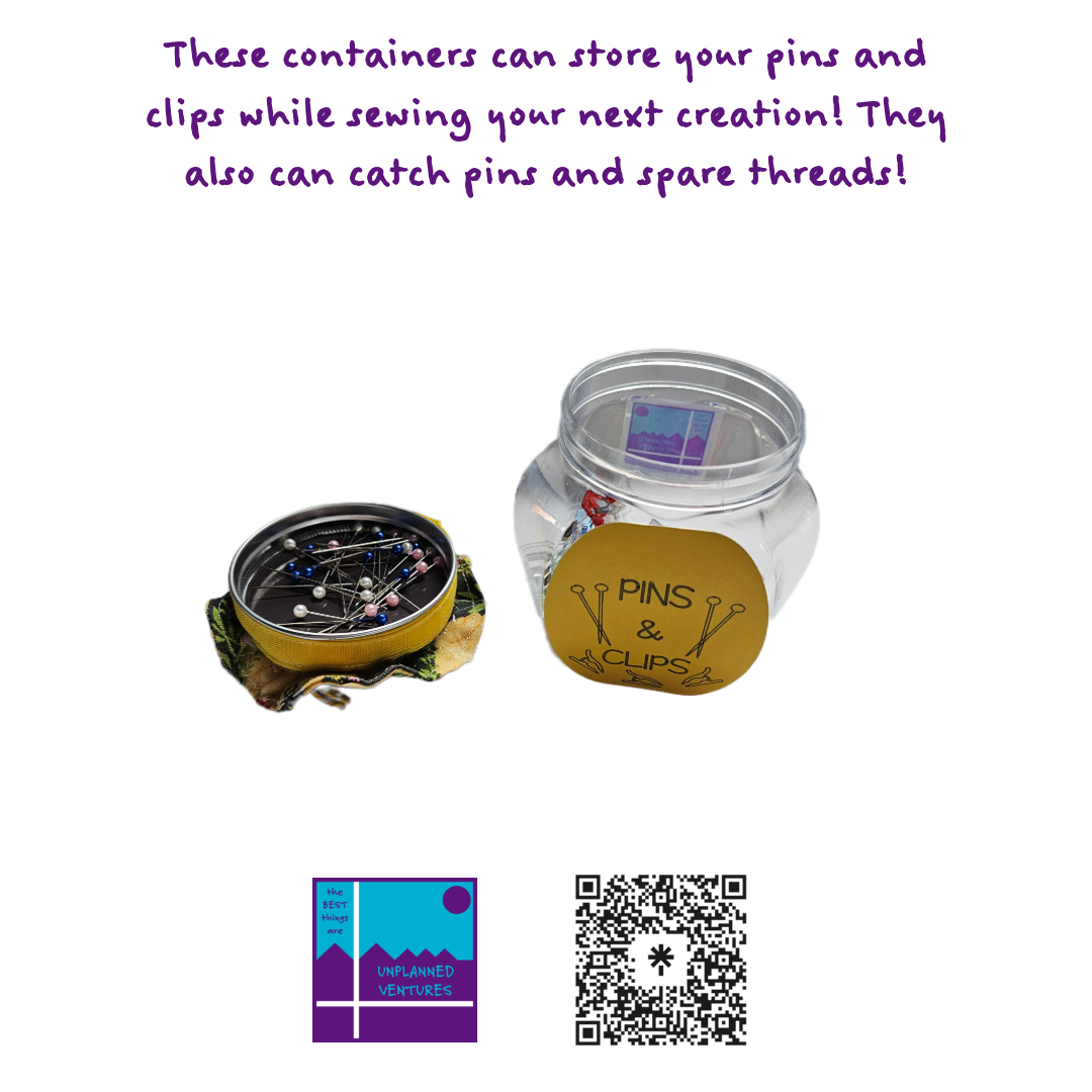 Pins and Clips Container