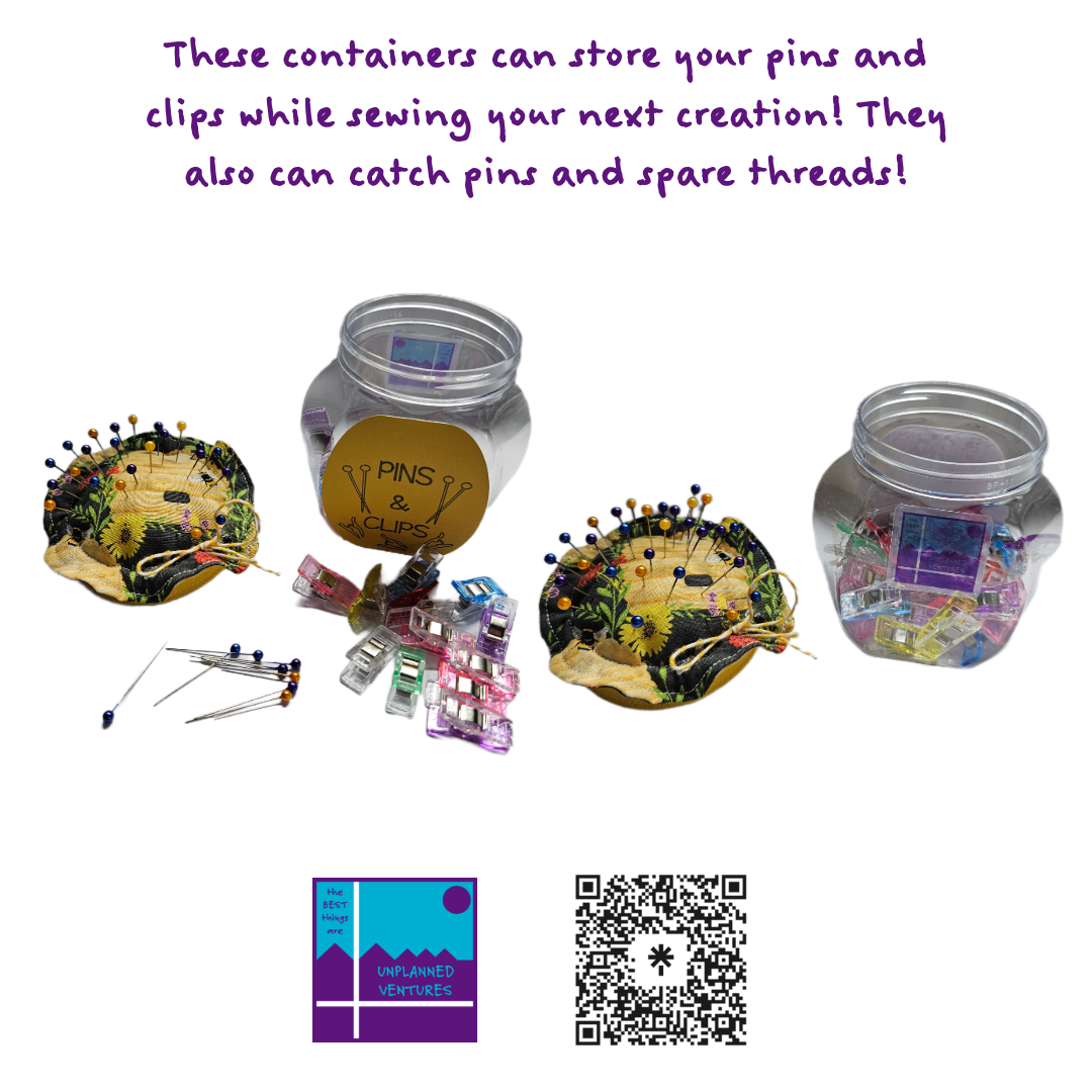 Pins and Clips Container
