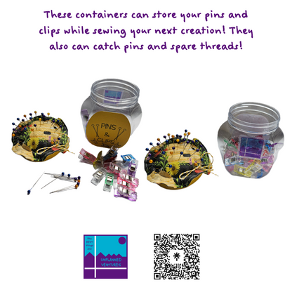 Pins and Clips Container