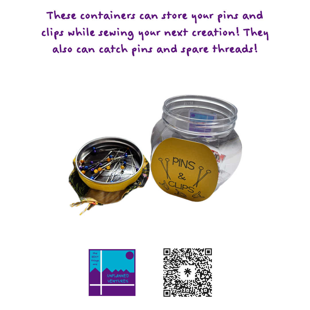 Pins and Clips Container