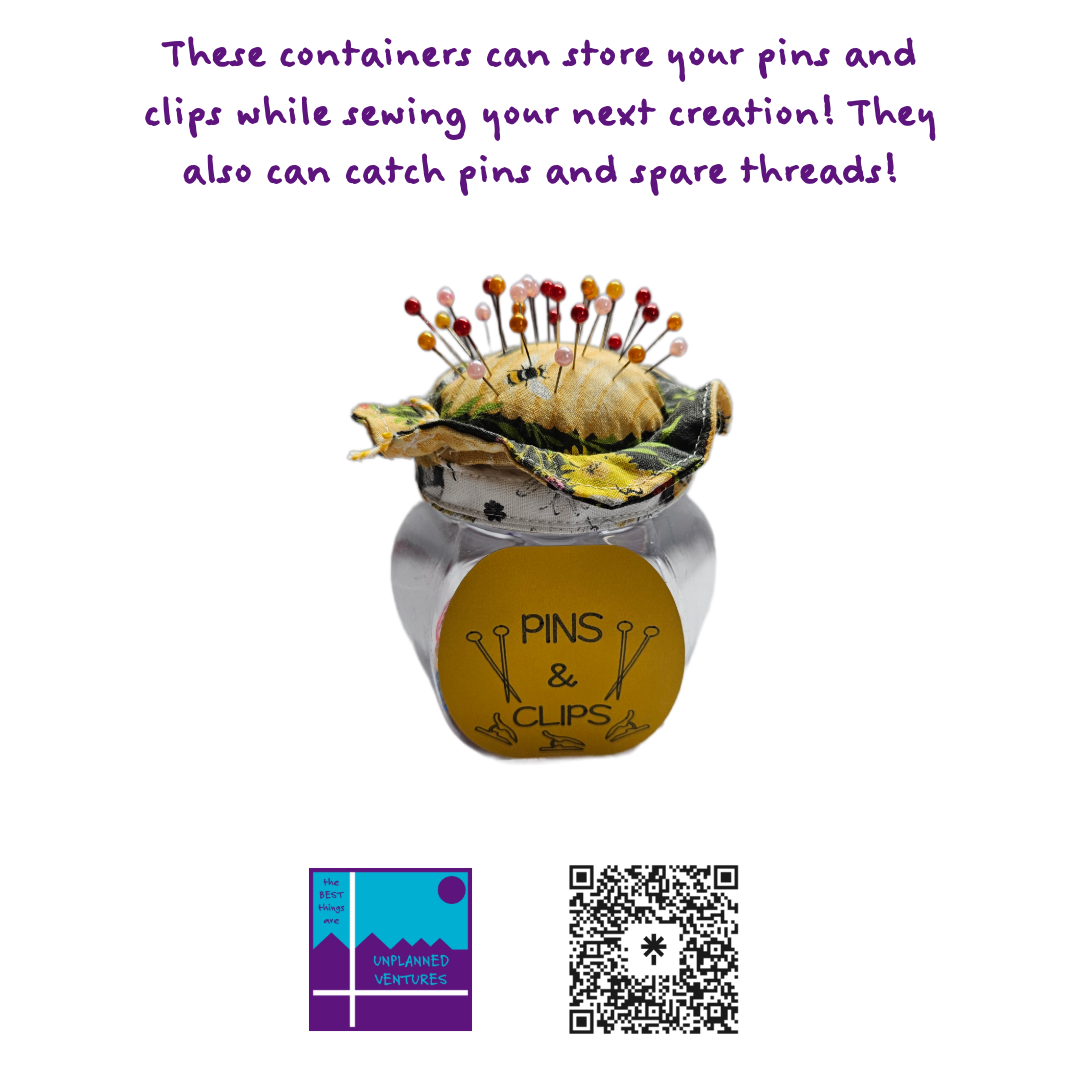 Pins and Clips Container