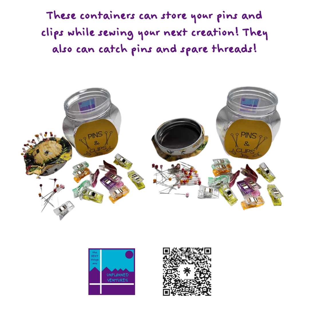Pins and Clips Container