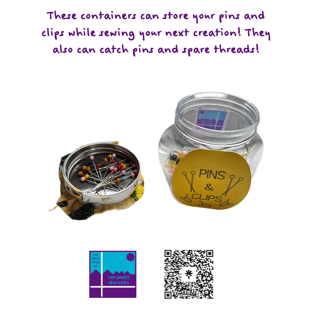 Pins and Clips Container