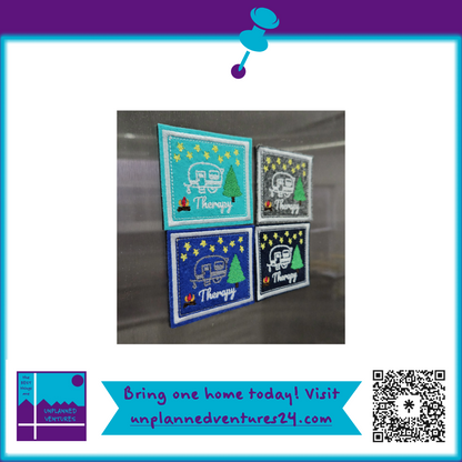 RV Therapy Embroidered Magnets