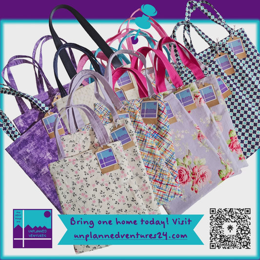 8.5x11 Inch Tote Bags