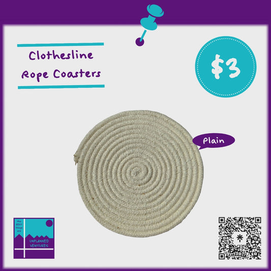 Clothesline Rope Coasters